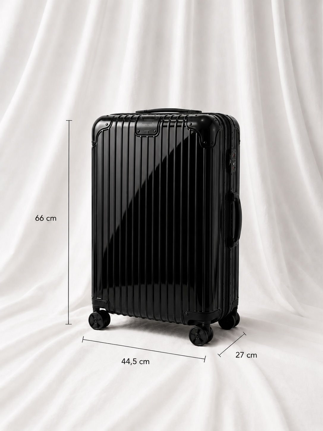 Valise long séjour Jet Black Édition