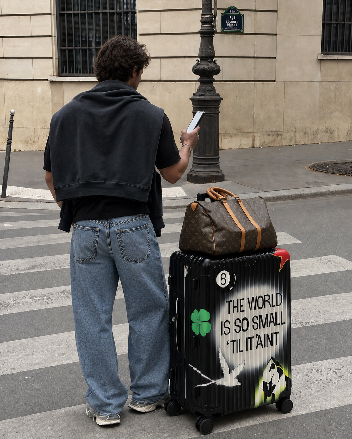 Valise long séjour personnalisée