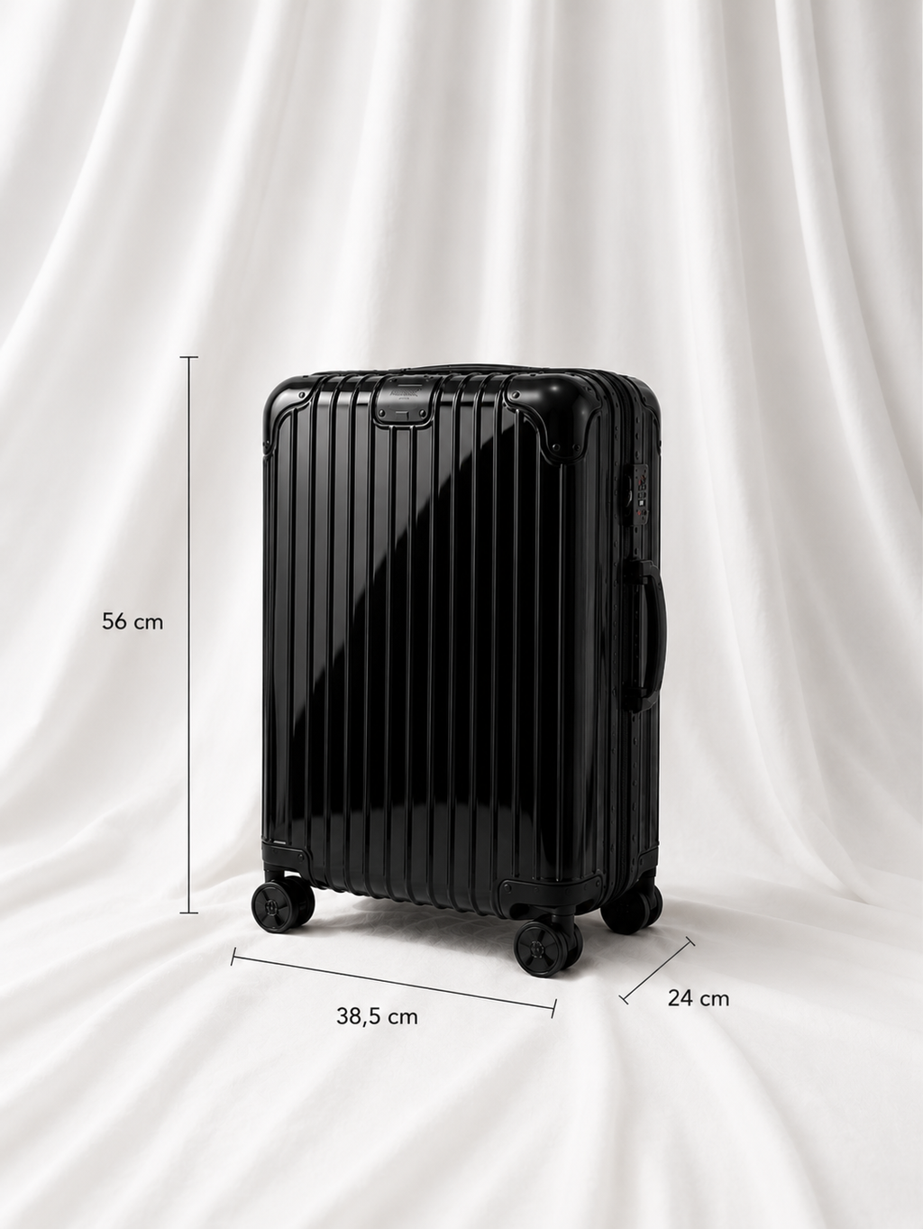 Valise court séjour Jet Black édition