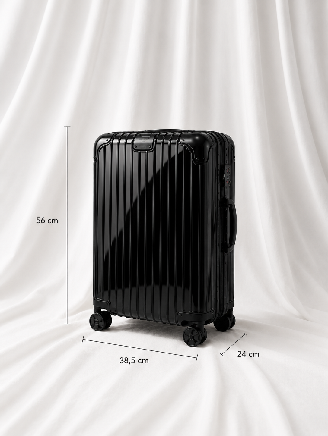 Valise court séjour Jet Black édition